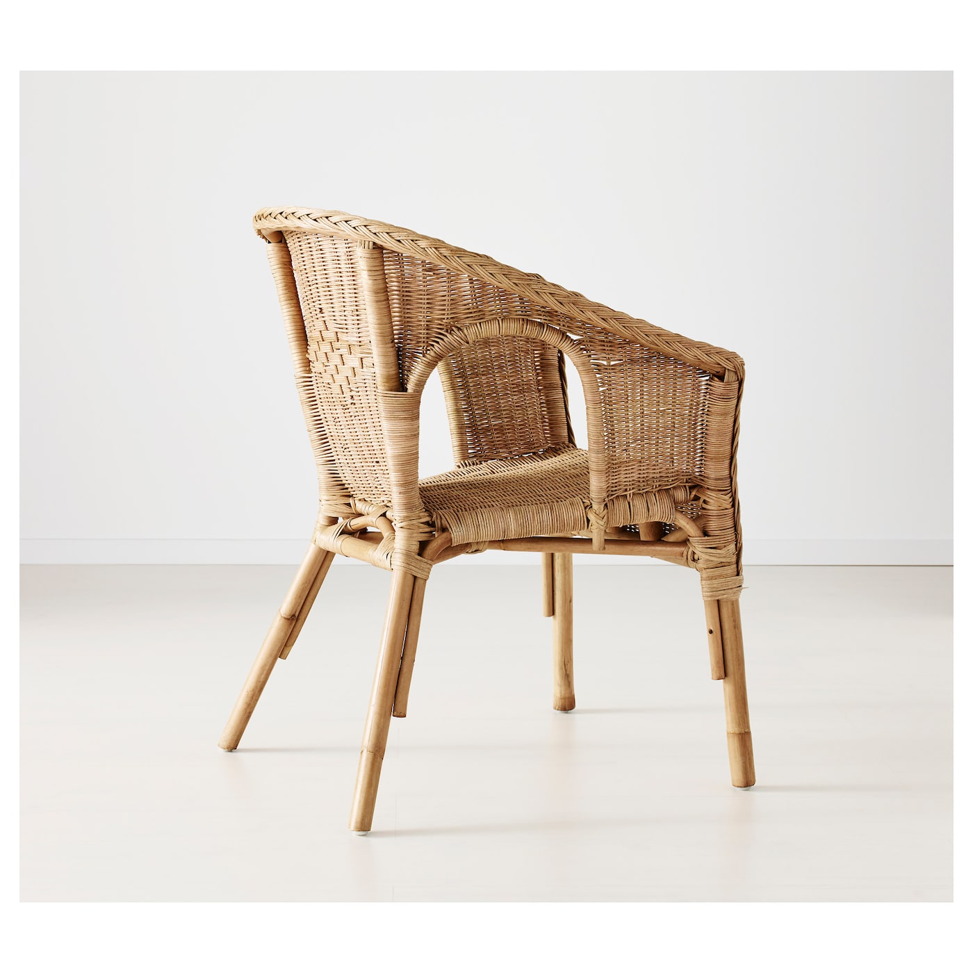 AGEN chair rattan/bamboo - IKEA