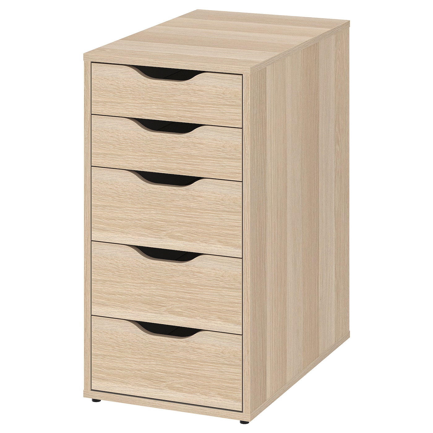 ALEX drawer unit white stained/oak effect - IKEA