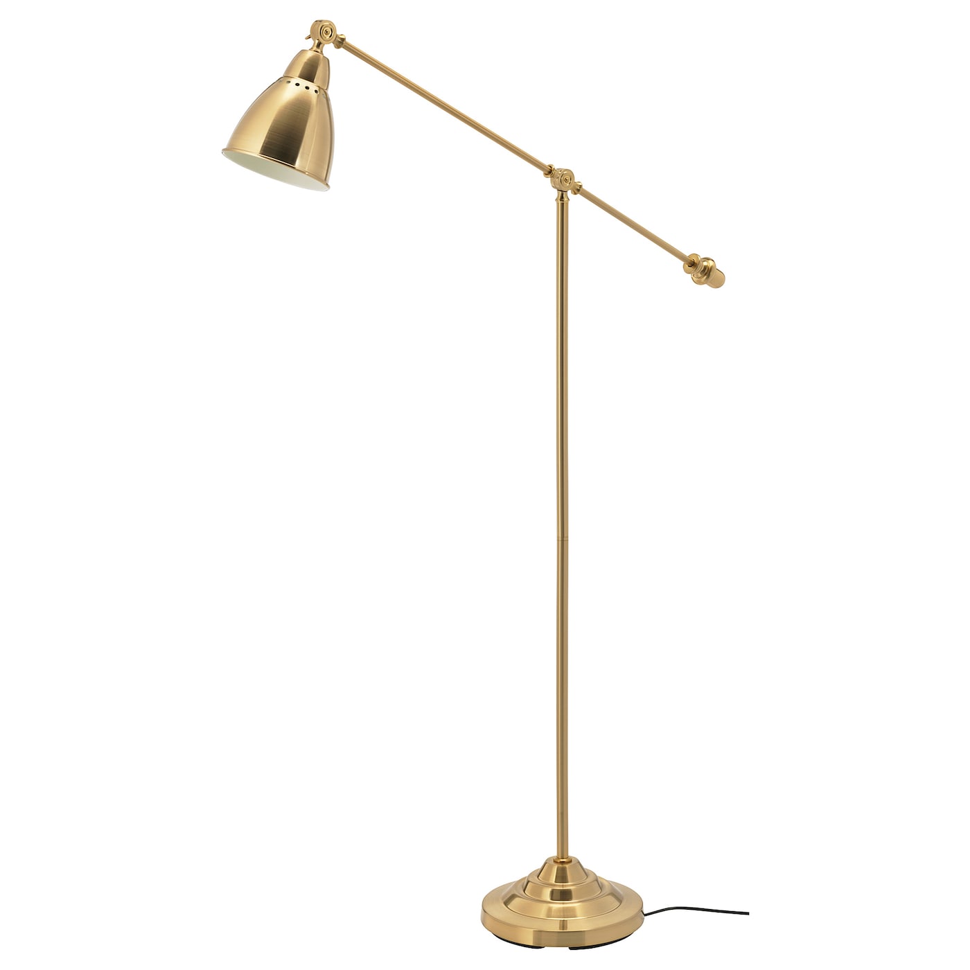 BAROMETER floor/reading lamp brass-colour - IKEA
