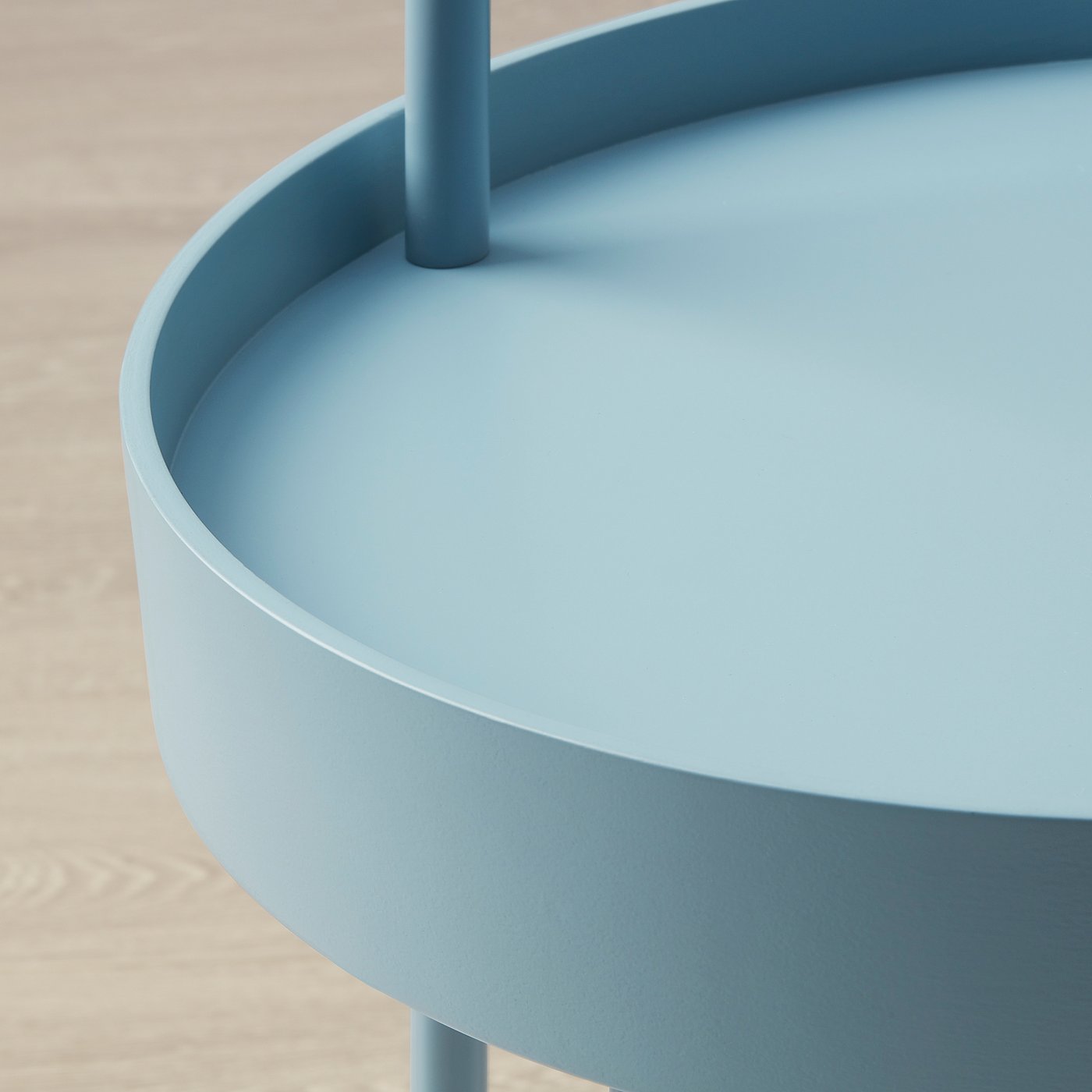 BURVIK side table light blue IKEA