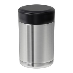 LÄTTUGGAD snack container, set of 2, stainless steel - IKEA