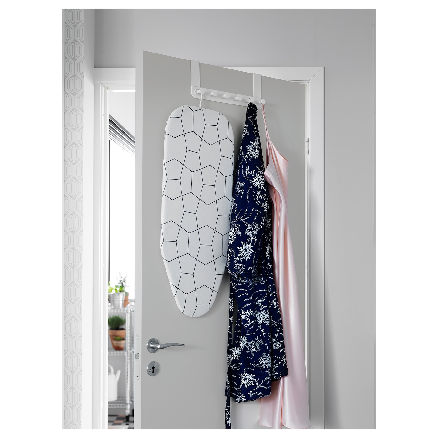 ENUDDEN hanger for door white - IKEA