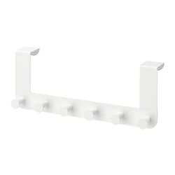 GALTBOX rack with 3 hooks, self-adhesive/white - IKEA