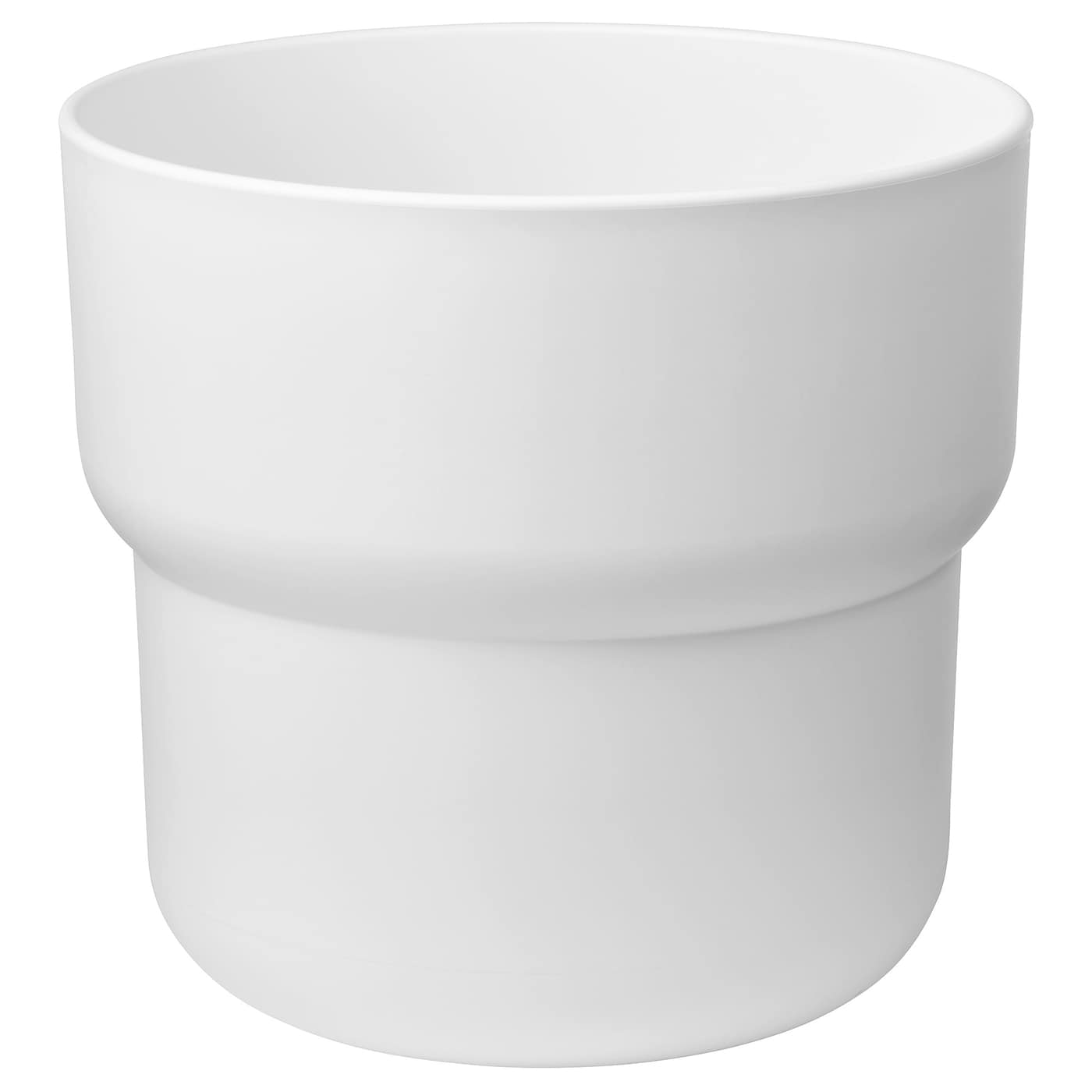 FÖRENLIG plant pot inoutdoor white - IKEA