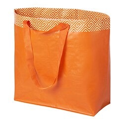 FRAKTA carrier bag, medium, blue, 45x18x45 cm/36 l - IKEA