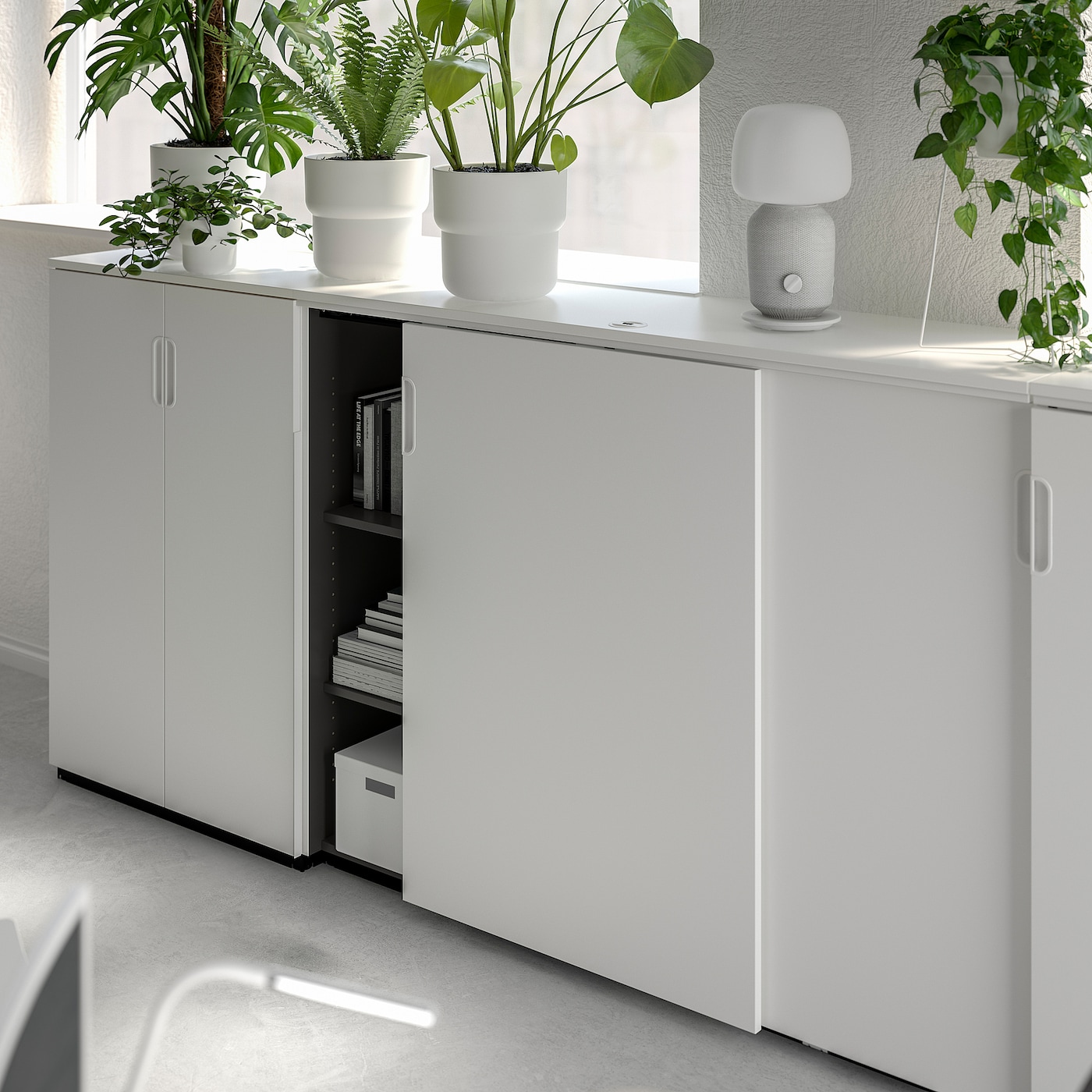 GALANT cabinet with doors white - IKEA