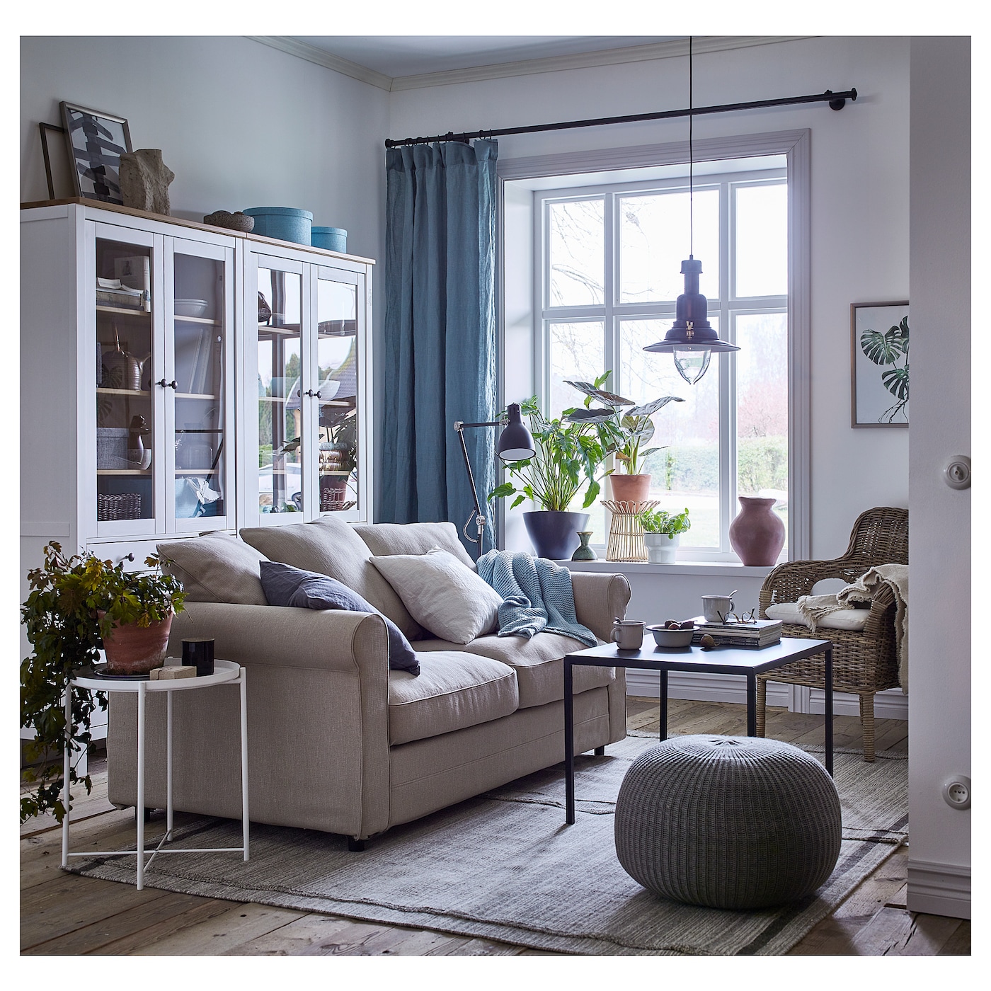 GRÖNLID 2-seat sofa Sporda natural - IKEA