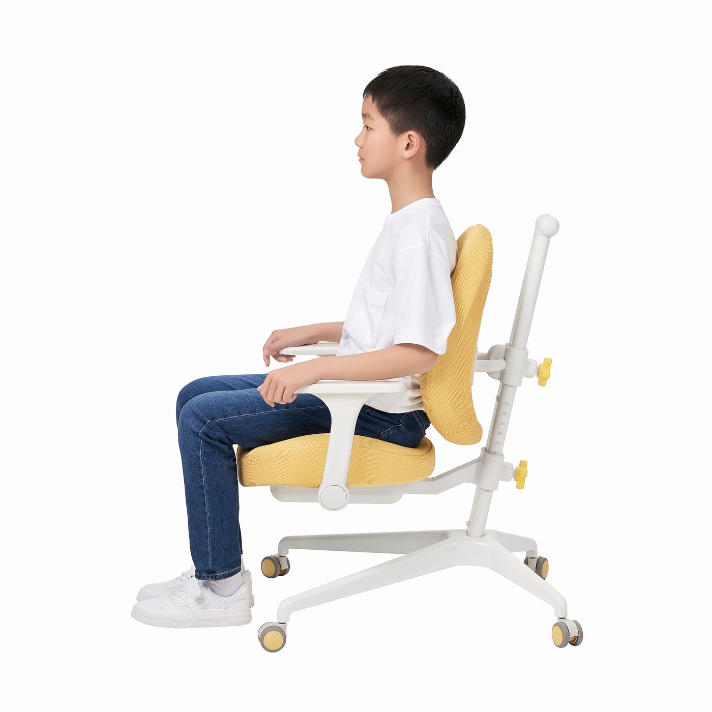 GUNRIK children's desk chair yellow - IKEA