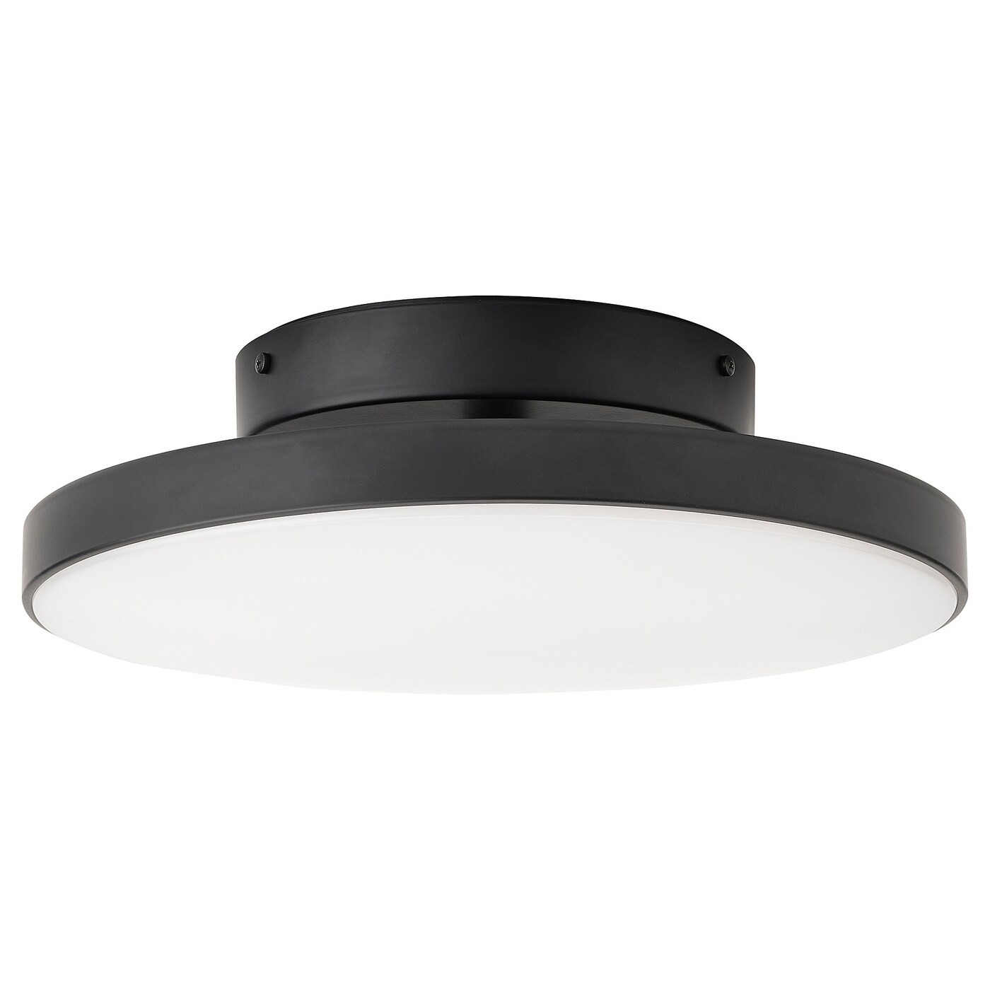 KABOMBA LED ceiling lamp matt black IKEA