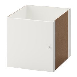 TJENA storage box with lid white - IKEA