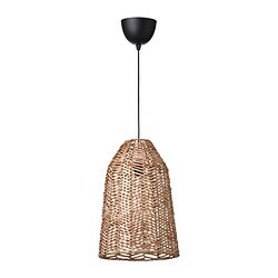 KAPPELAND / HEMMA Pendant Lamp Rattan/white - IKEA