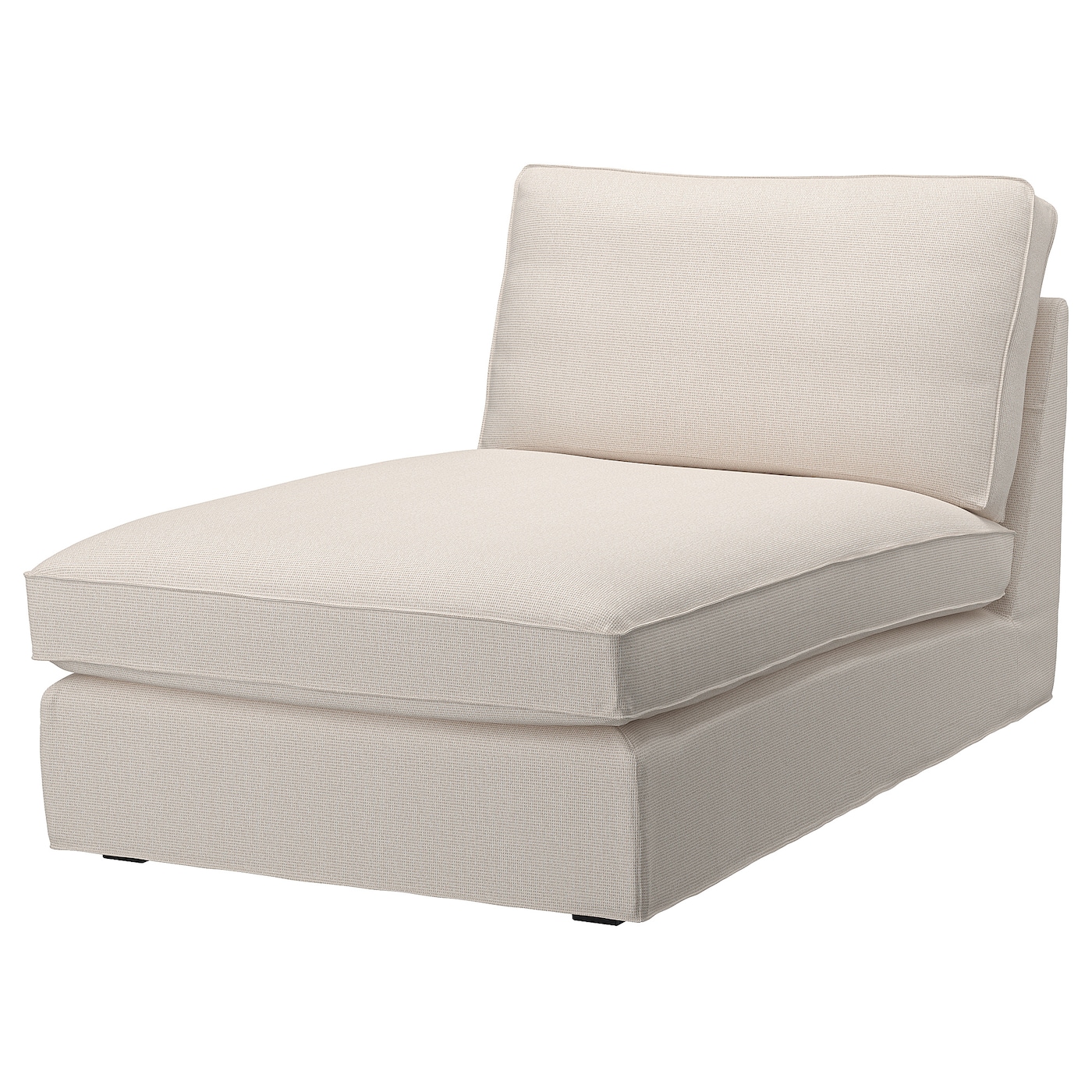 KIVIK chaise longue Tresund light beige IKEA