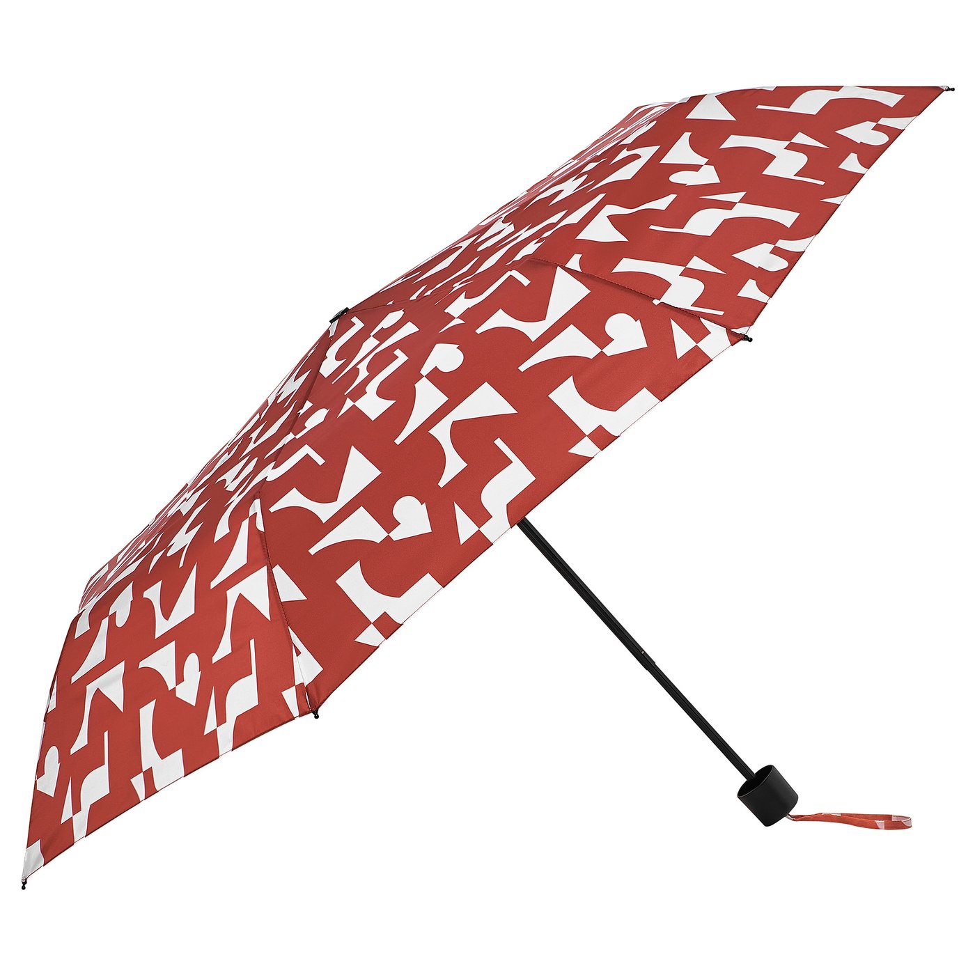KNALLA umbrella foldable red IKEA