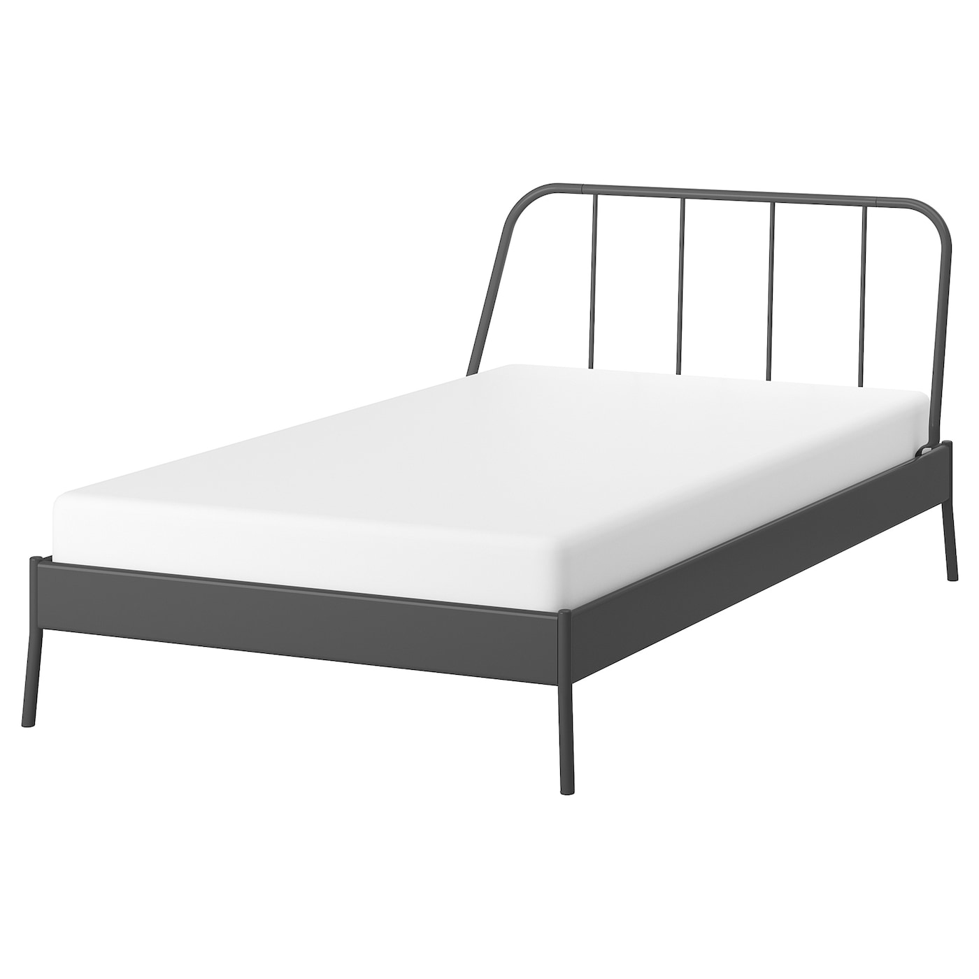 KOPARDAL bed frame grey/Lönset - IKEA