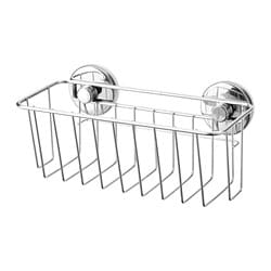 KROKFJORDEN shower hanger, two tiers zinc plated - IKEA