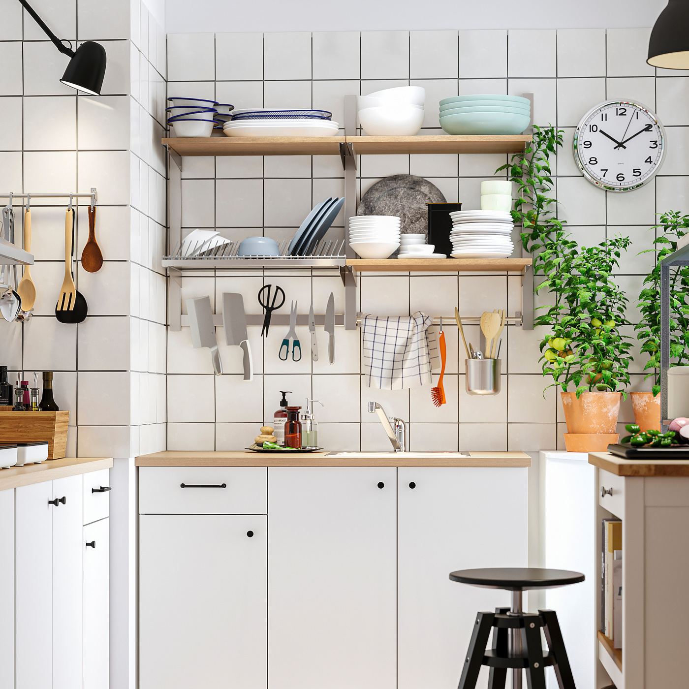KUNGSFORS knife rack stainless steel IKEA