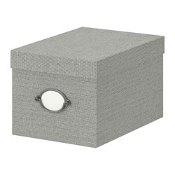 VATTENTRÅG box with lid, 32x23x10 cm - IKEA