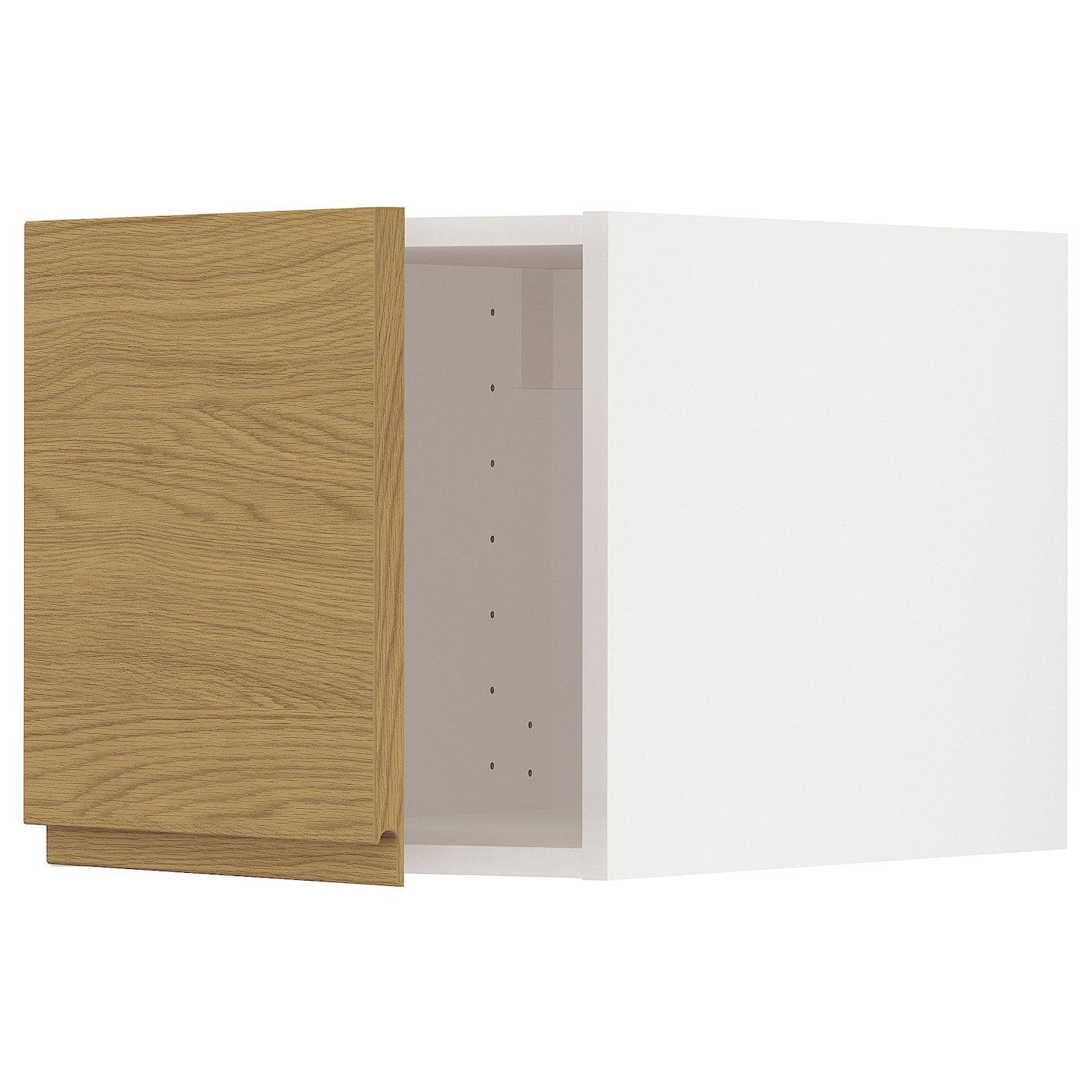 Metod Top Cabinet White Voxtorp Oak Effect Ikea