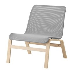 AGEN armchair with cushion rattan/Norna natural - IKEA