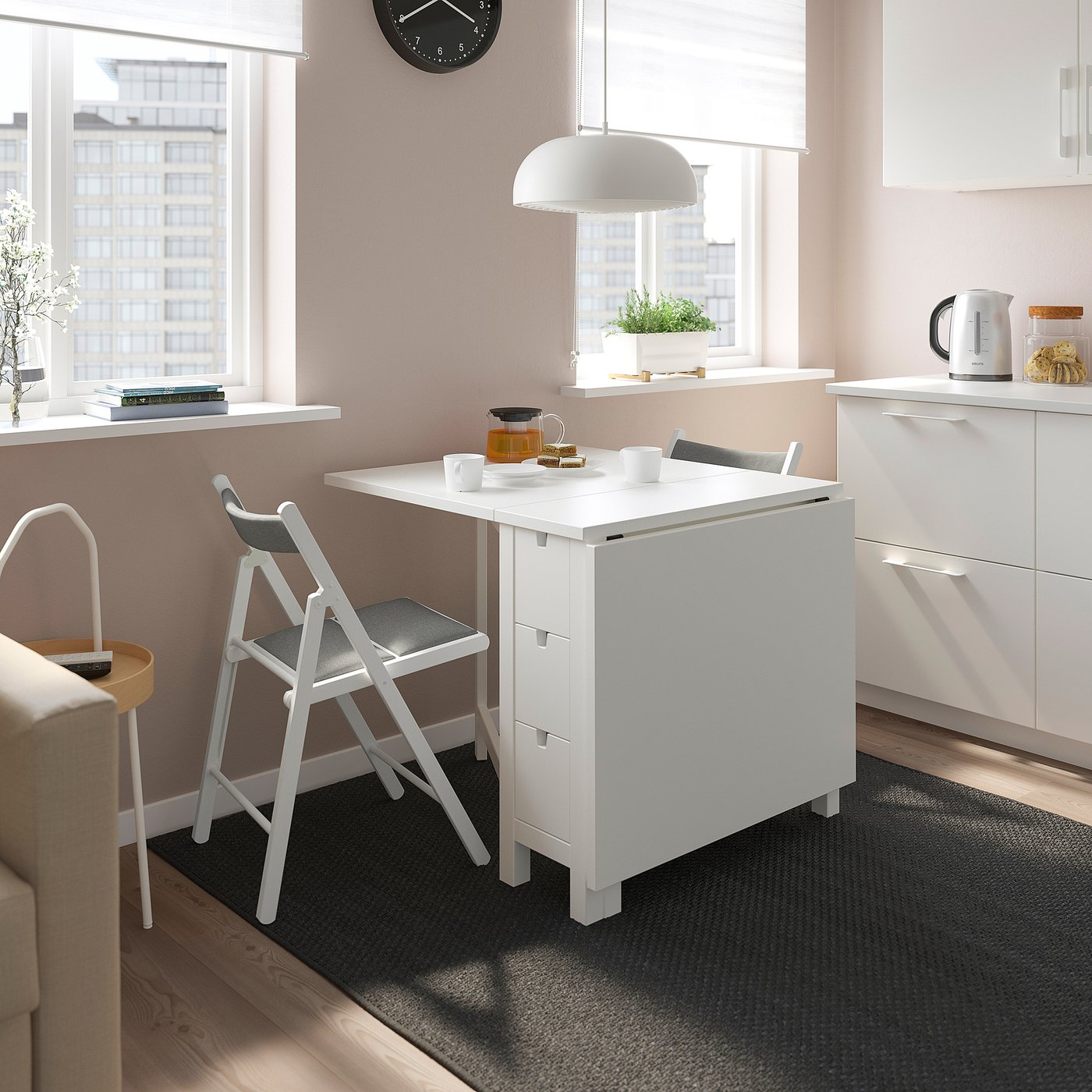 NORDEN gateleg table white - IKEA