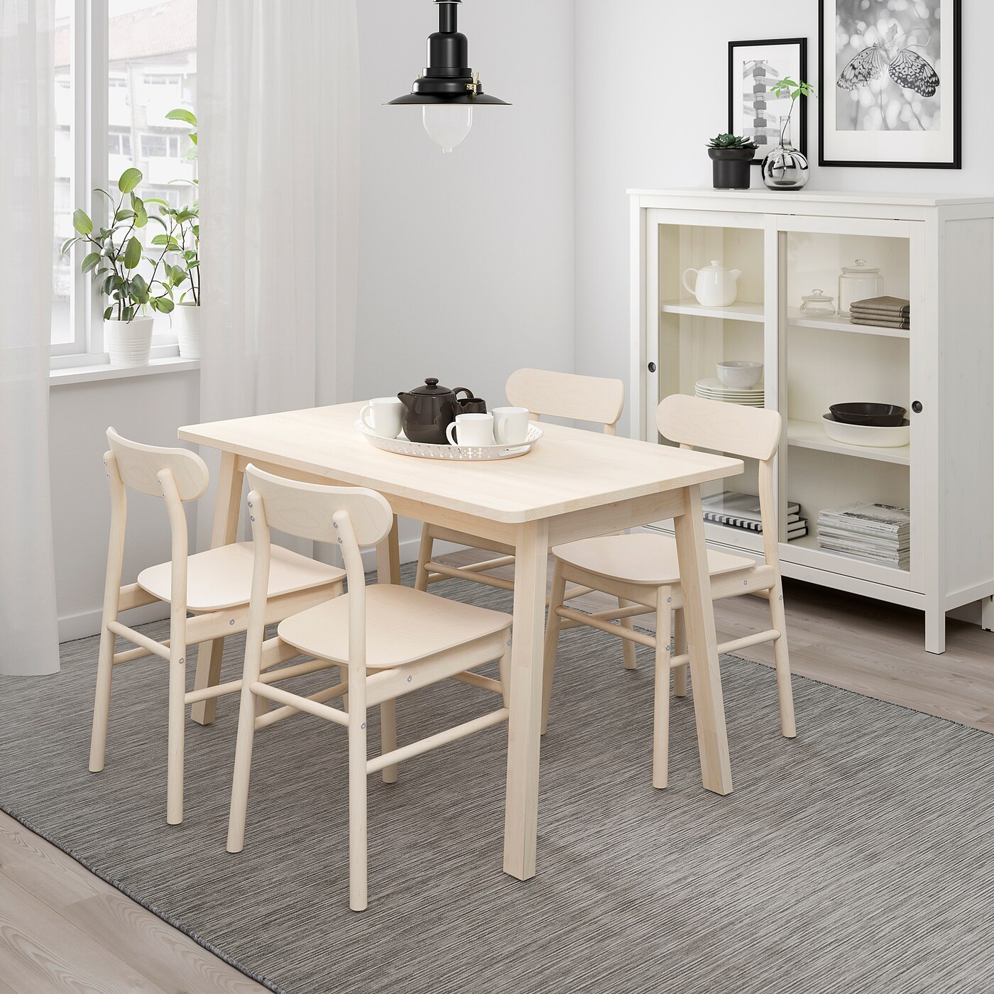 NORRÅKER table birch - IKEA