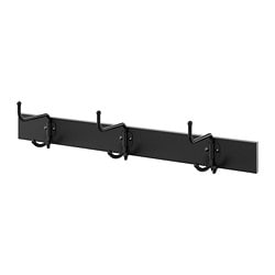 GALTBOX rack with 3 hooks self-adhesive/white - IKEA