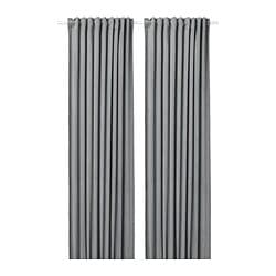 LILL Net curtains, 1 pair, white - IKEA