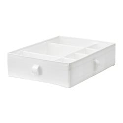 SKUBB Box, set of 6 - white