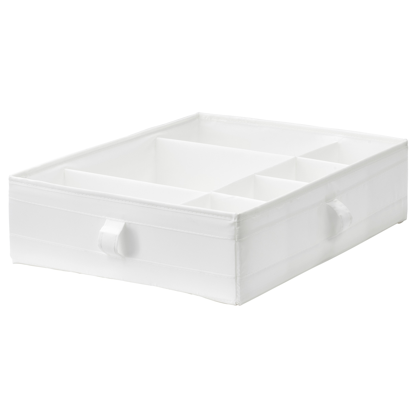 SKUBB box with compartments white - IKEA