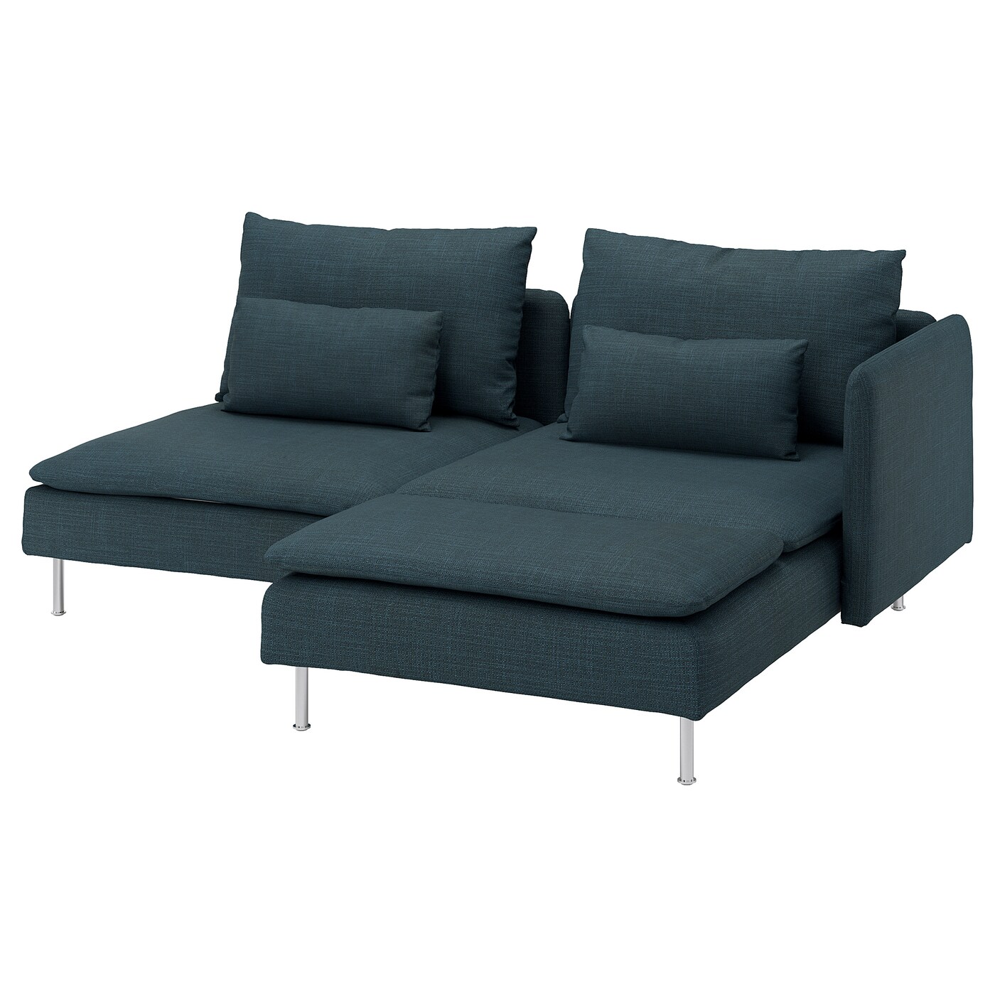 SÖDERHAMN 2-seat sofa with chaise longue with armrest/Hillared 