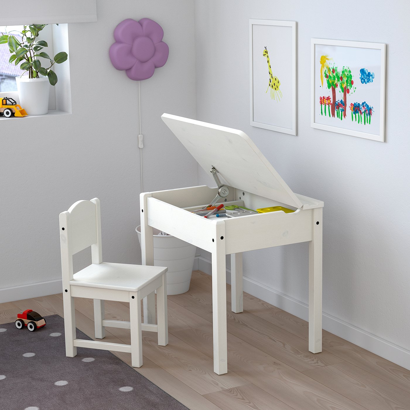 SUNDVIK children's desk white - IKEA