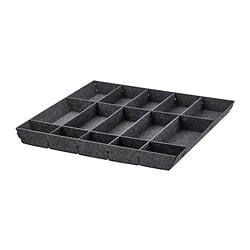RAGGISAR tray dark grey - IKEA