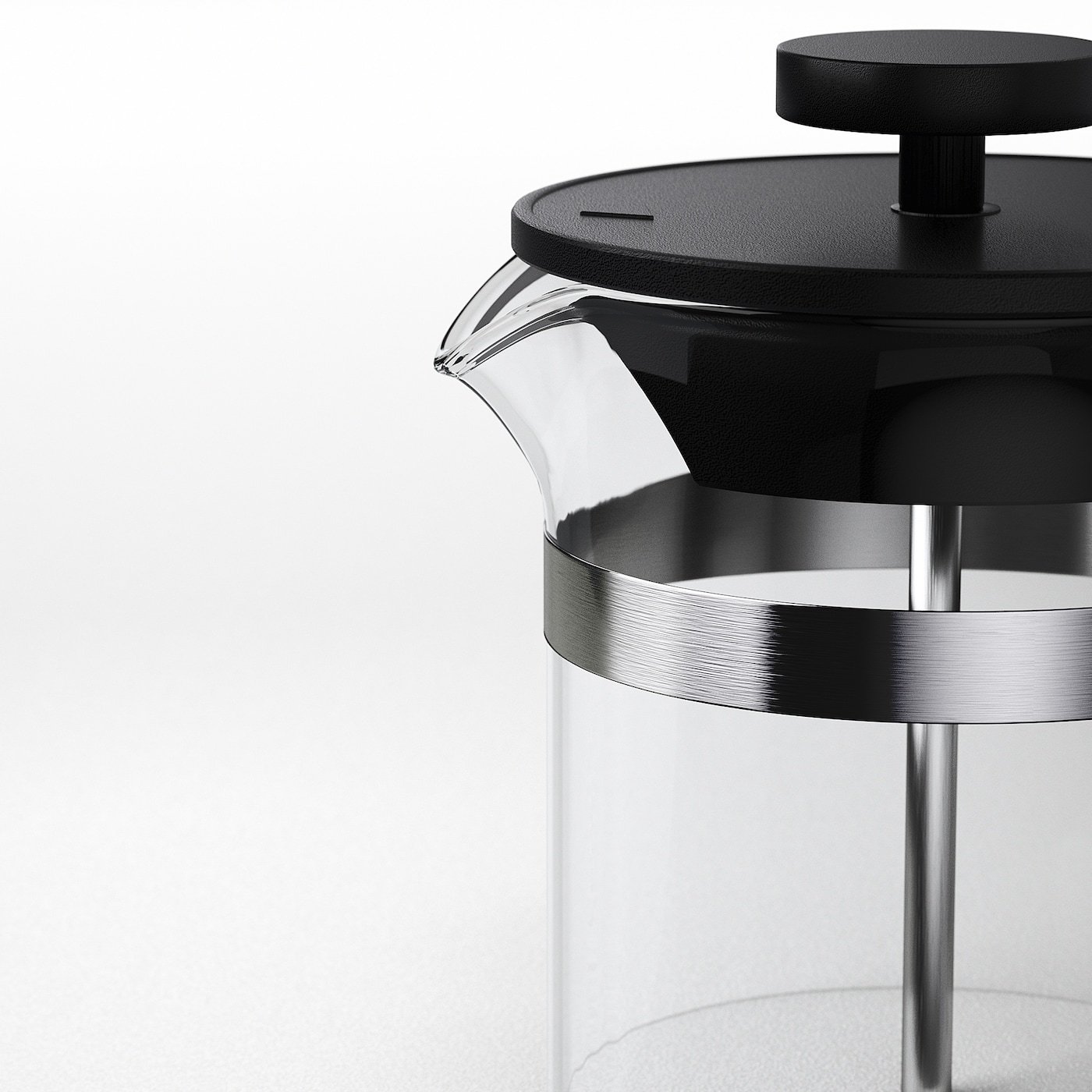 UPPHETTA coffee/tea maker glass/stainless steel - IKEA