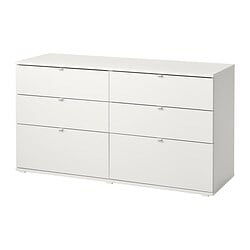 KOPPANG chest of 6 drawers white - IKEA