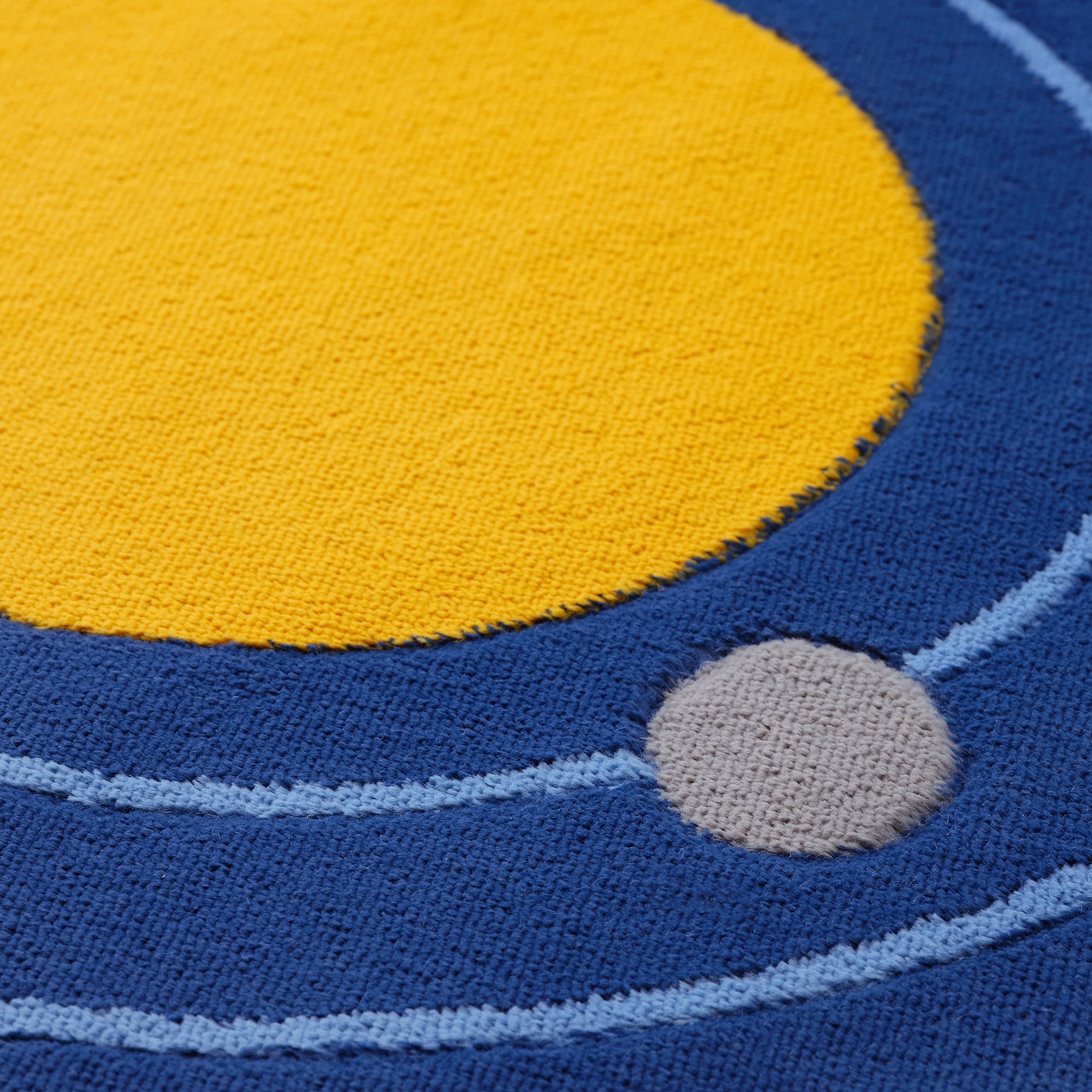 AFTONSPARV 艾顿斯帕地毯宇宙空间圆形/蓝色- IKEA