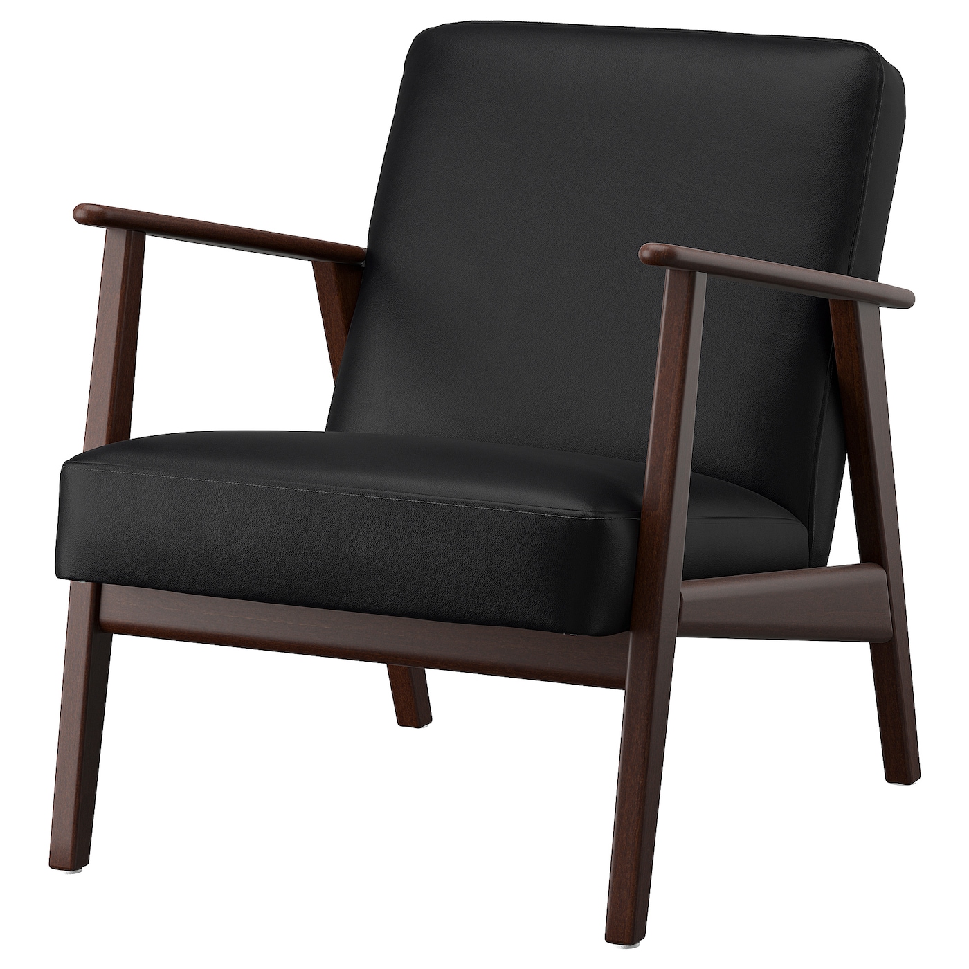 EKENÄSET 伊格塞特单人沙发/扶手椅琼斯比黑色- IKEA