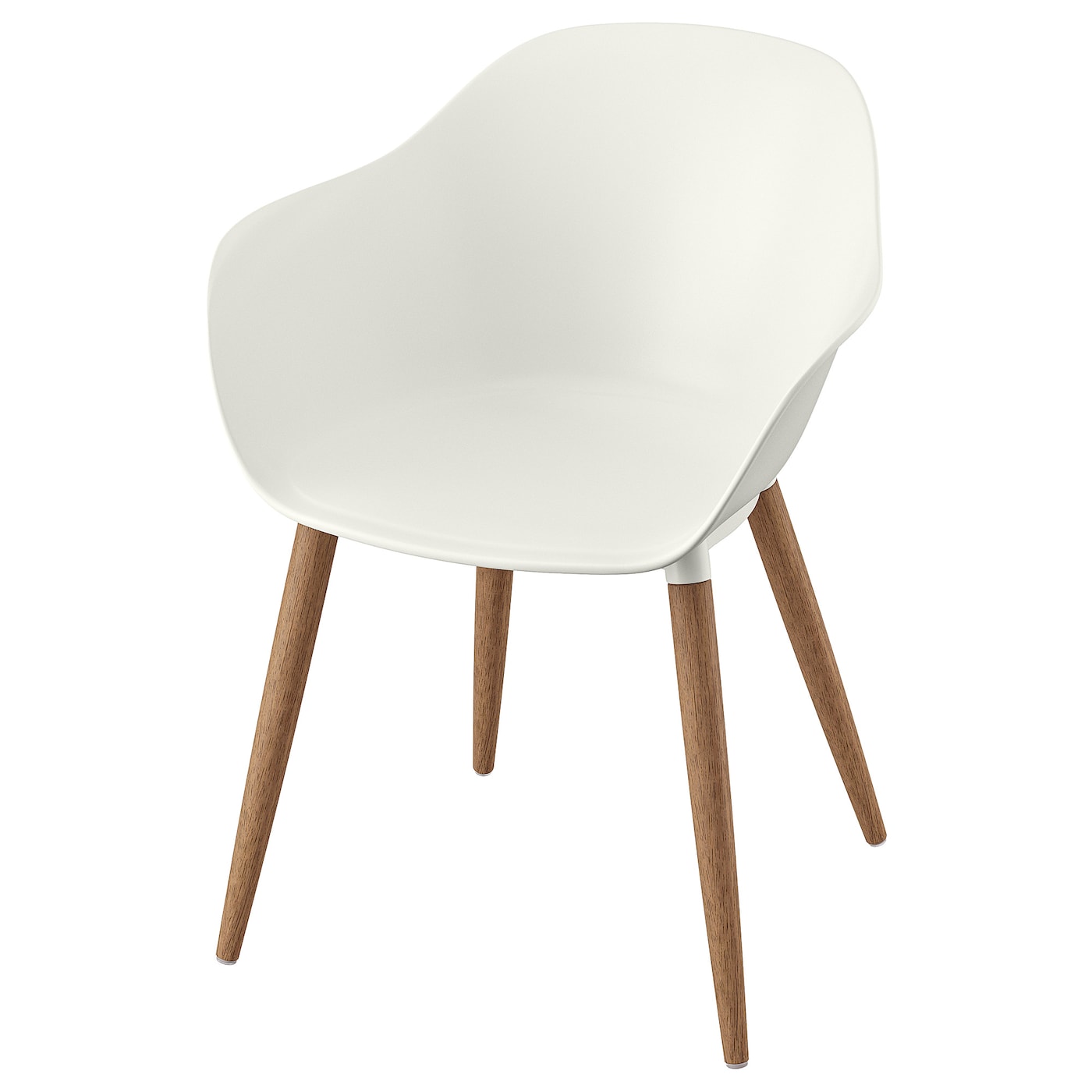 GRÖNSTA 格伦斯塔餐椅带扶手，室内/户外白色- IKEA