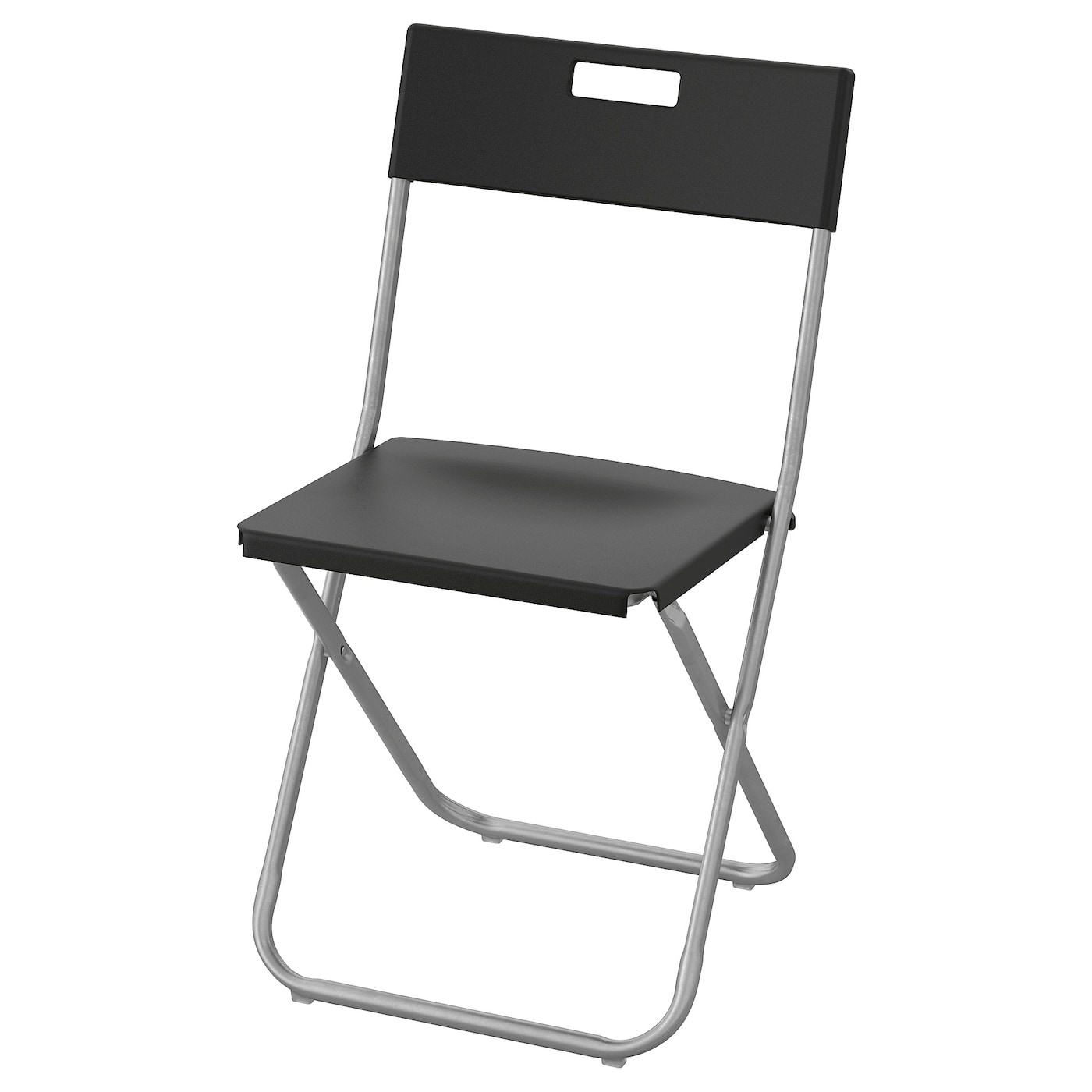 GUNDE 冈德尔折叠椅黑色- IKEA