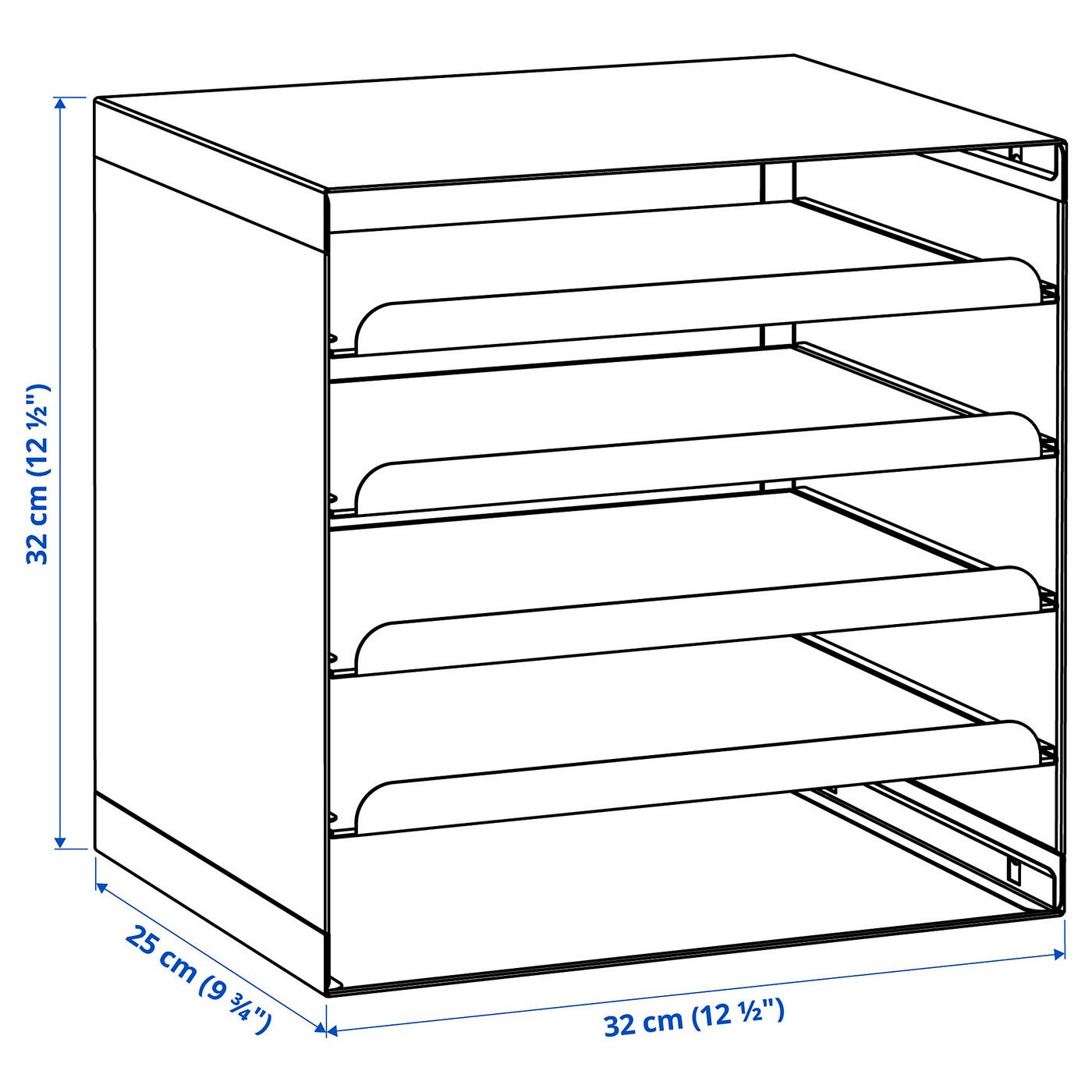 HARVMATTA 哈维莫塔信盘煤黑色- IKEA