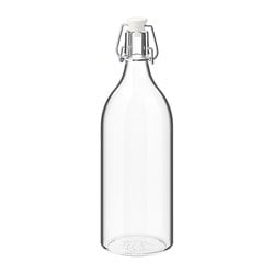 KORKEN 考肯附塞瓶子透明玻璃- IKEA