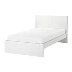 MALM 马尔姆高床架黑褐色- IKEA