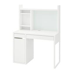 MICKE desk white - IKEA