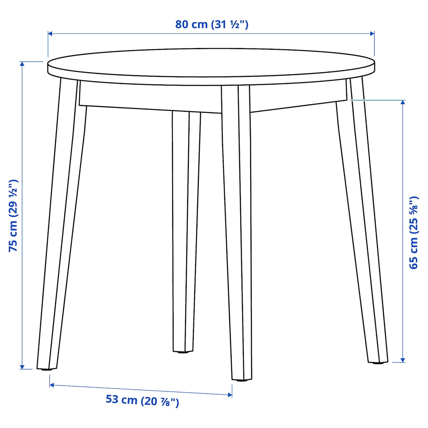 NACKANÄS 纳坎耐斯桌子相思木- IKEA