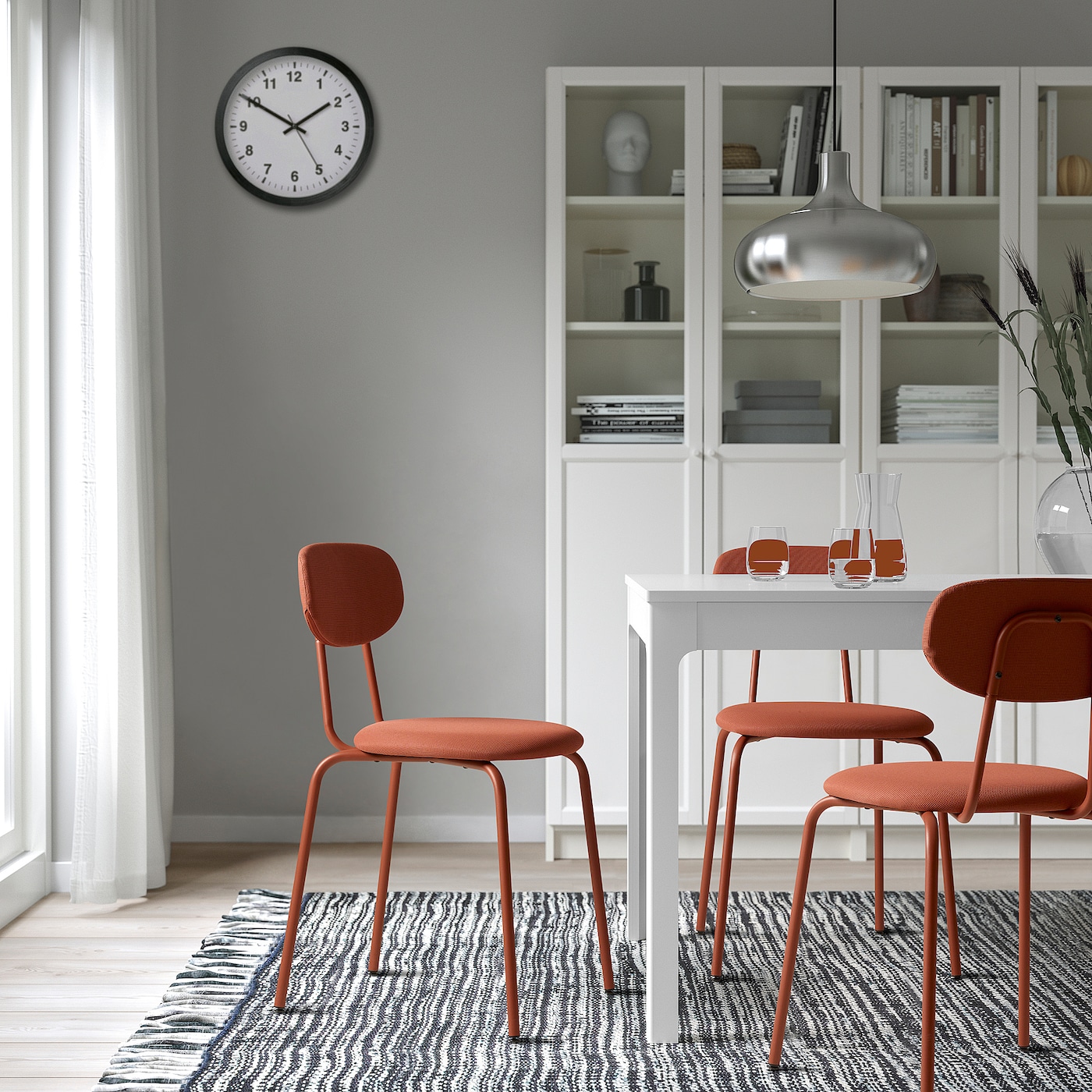 ÖSTANÖ 奥斯坦椅子红褐色雷马尔恩/红褐色- IKEA