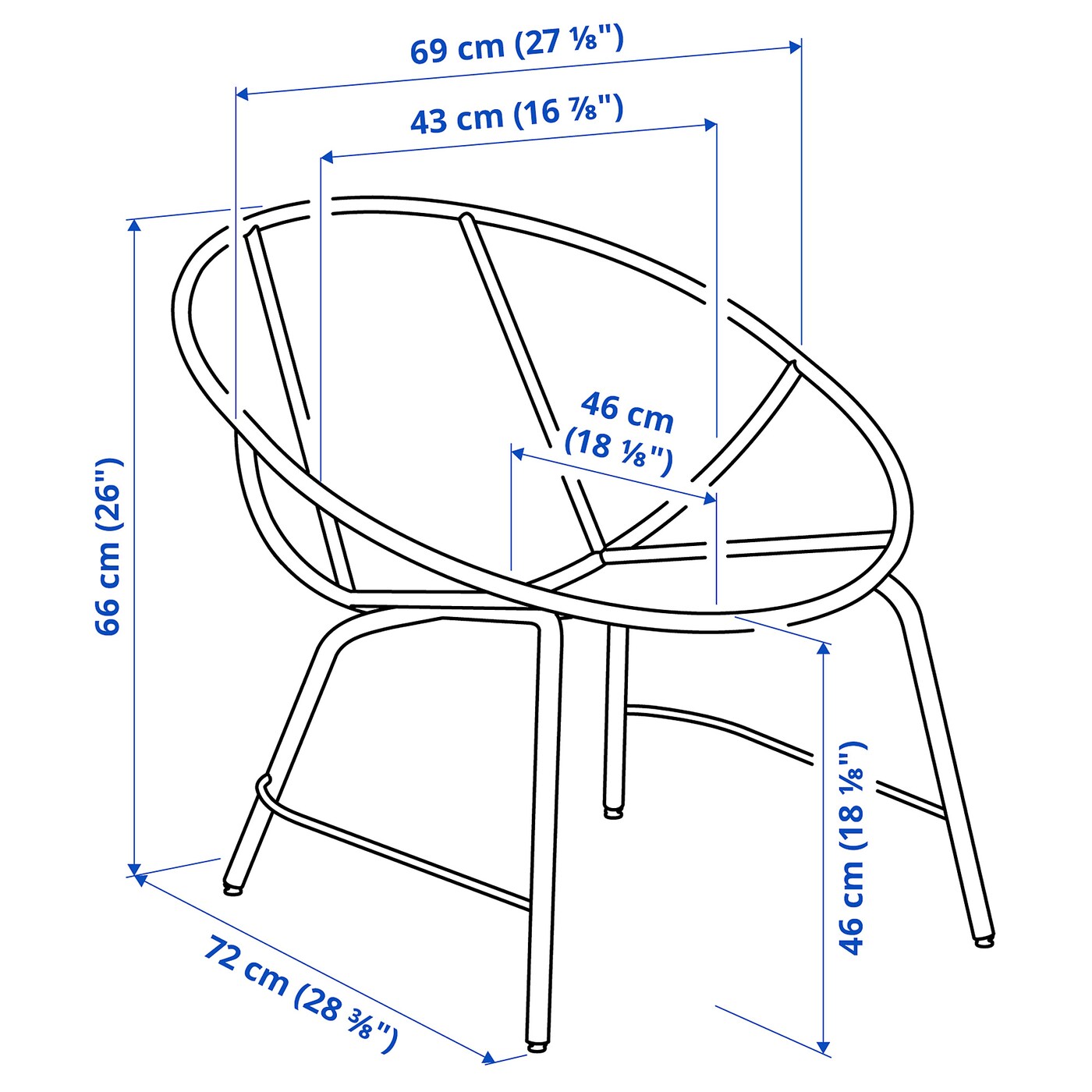 ORRESLÄTT 瑞斯拉特单人沙发/扶手椅- IKEA